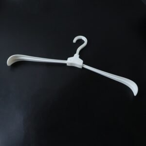Foldable Plastic Clothes Hanger – Space Saving & Travel Friendly