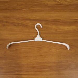 Foldable Plastic Clothes Hanger – Space Saving & Travel Friendly