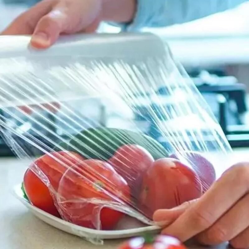 Food Grade Cling Wrap Roll – Keeps Food Fresh & Sealed