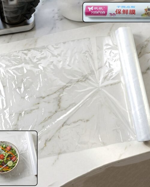 Food Grade Cling Wrap Roll – Keeps Food Fresh & Sealed