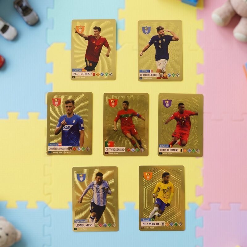 Football Trading Cards Set � Premium Collectible for Fans and Enthusiasts
