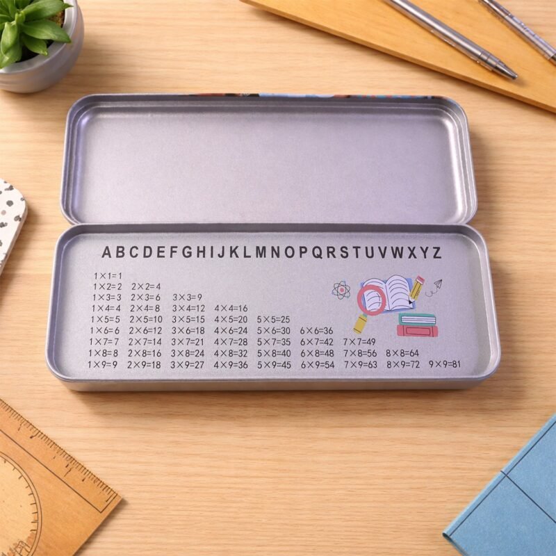 Geometry-Box-02.jpg Metal Pencil Box – Stylish & Durable Stationery Organizer