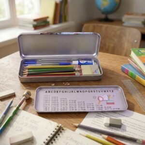 Geometry-Box-03.jpg Metal Pencil Box – Stylish & Durable Stationery Organizer