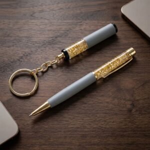 GiftCombo-05.jpg Premium 2 In 1 Keychain and Pen – Stylish Office Gift Set