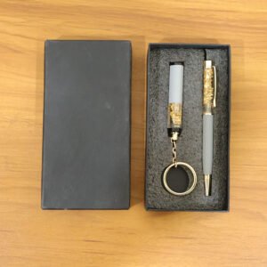 GiftCombo-live.jpg Premium 2 In 1 Keychain and Pen – Stylish Office Gift Set