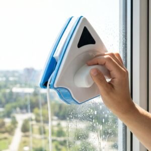 Glass-Cleaner-5.jpg Double-Sided Magnetic Window Cleaner � Effortless Inside & Outside Cleaning