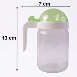 Glass Oil Bottle � 580ml Leak-Proof & Easy Pour Design