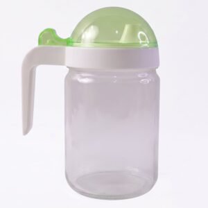 Glass Oil Bottle � 580ml Leak-Proof & Easy Pour Design