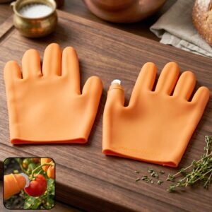Silicone Gloves � Hand Protection with Built-in Finger Guard