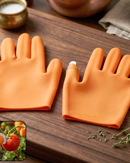 Silicone Gloves � Hand Protection with Built-in Finger Guard