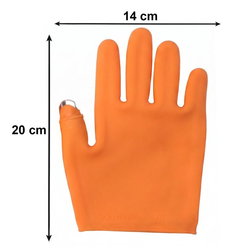 Silicone Gloves � Hand Protection with Built-in Finger Guard