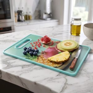Multipurpose Anti-Slip Cutting Board � Safe & Easy Food Prep