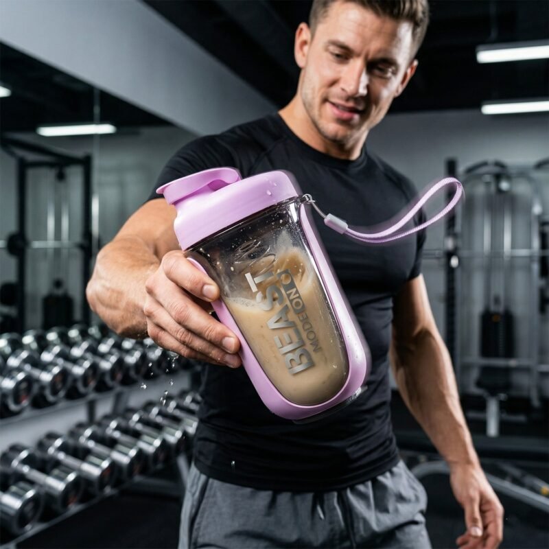 GymShakerBottle-03.jpg Gym Shaker Bottle – Leak Proof, 500ml for Protein & Hydration