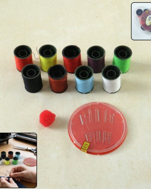 Portable Sewing Kit – Compact & Ideal for Quick Repairs
