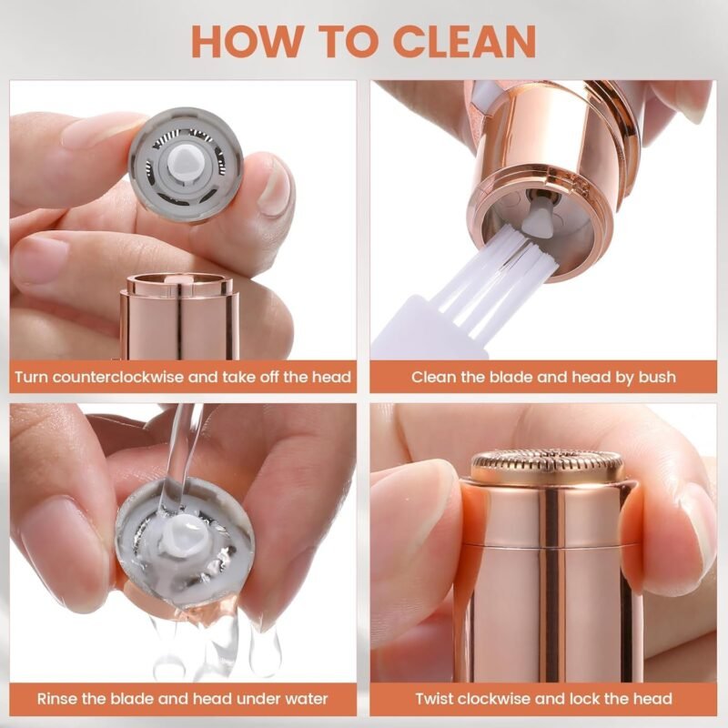 Facial Hair Remover for Women – Rechargeable & Painless Grooming