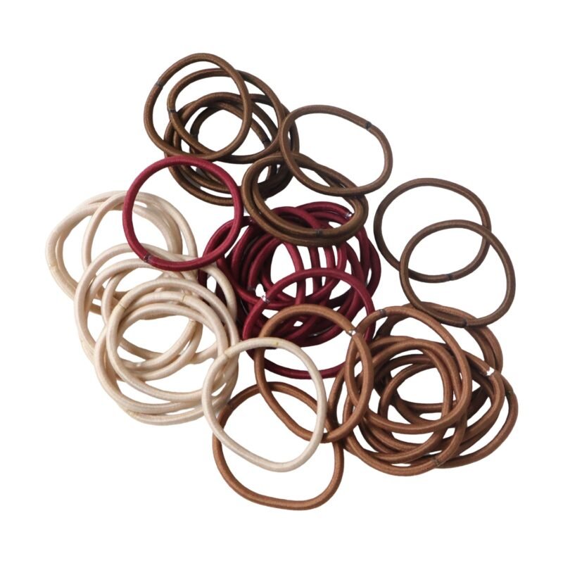 Elastic Hair Bands – Gentle, Strong Grip for Stylish Hair