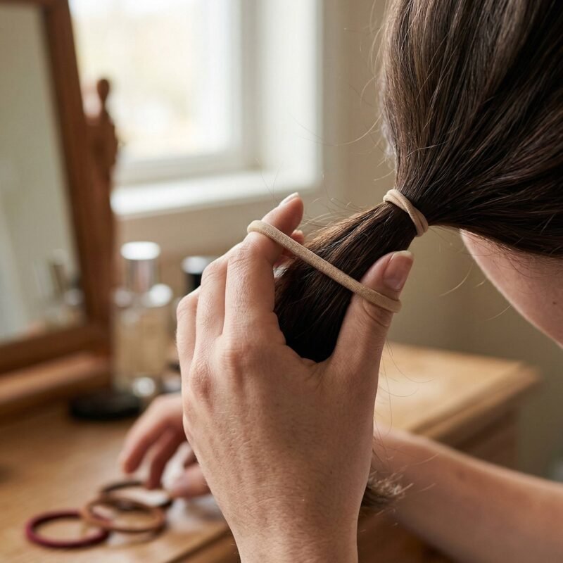 Elastic Hair Bands – Gentle, Strong Grip for Stylish Hair