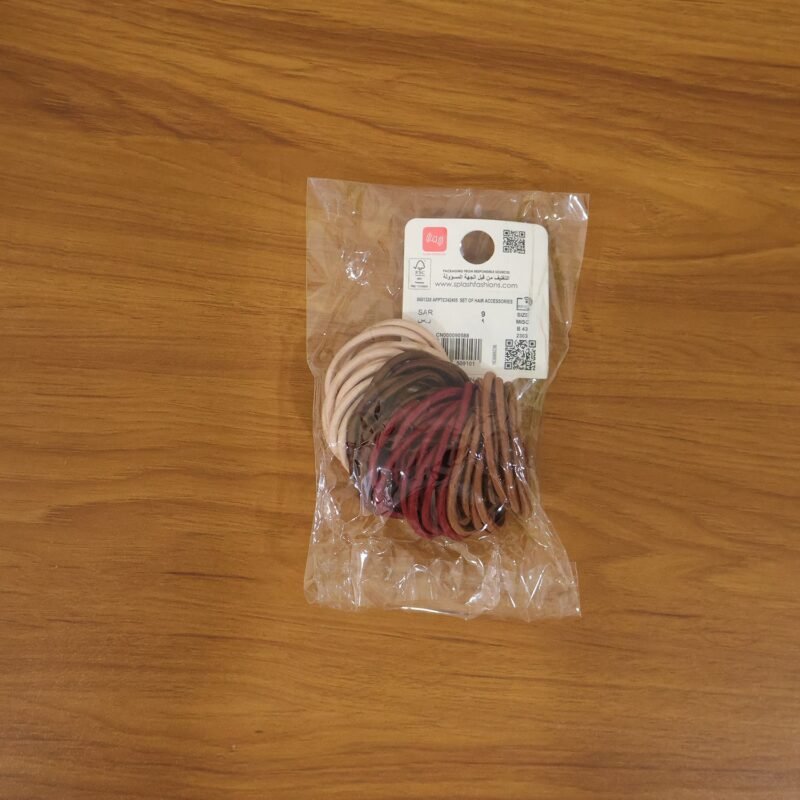 Elastic Hair Bands – Gentle, Strong Grip for Stylish Hair