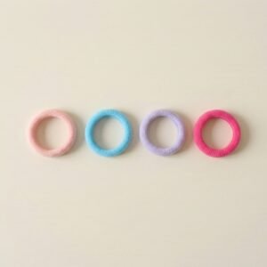 Elastic Hair Ties – Gentle, Durable & Convenient for Kids