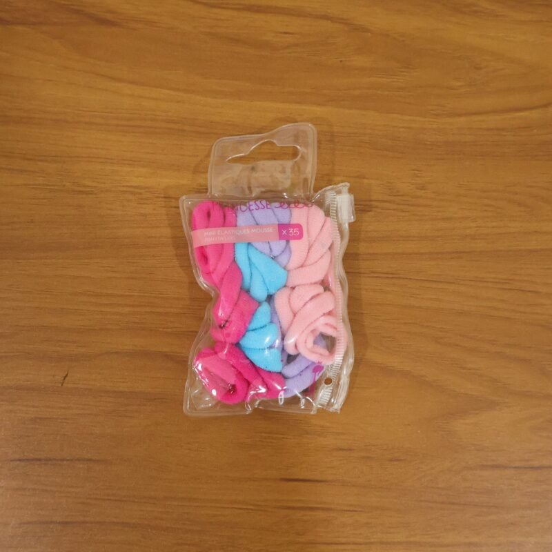 Elastic Hair Ties – Gentle, Durable & Convenient for Kids