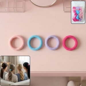 Elastic Hair Ties – Gentle, Durable & Convenient for Kids