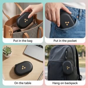 HeadphonesCarryingCase-03.jpg Wireless Earbuds Travel Case – Compact & Hard Shell Protection