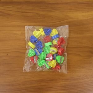 Heart Shape Pencil Sharpener – Colorful & Portable for Kids