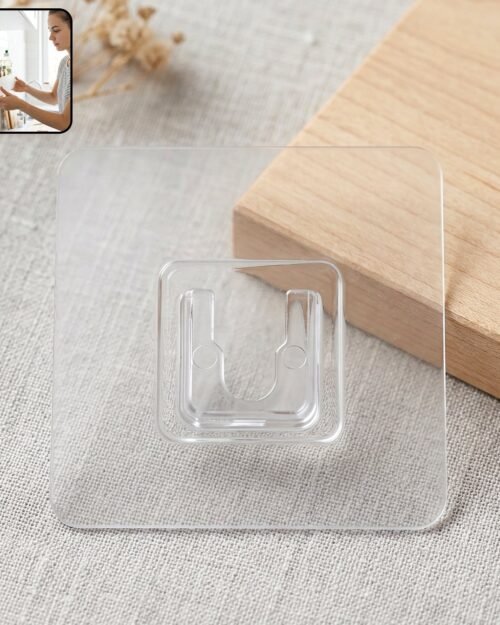 Self-Adhesive Wall Hook – Damage-Free, Strong Grip for Home