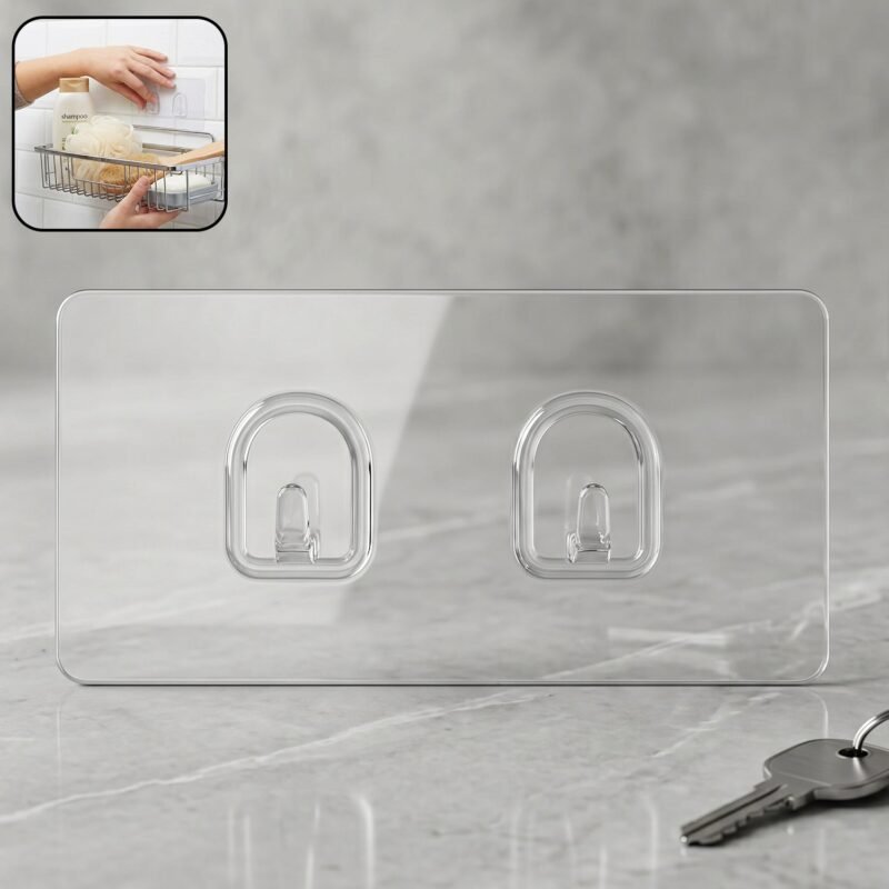 Hook_4_-1.jpg Self-Adhesive Wall Hook � Damage-Free Storage Solution