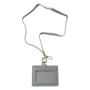 ID Card Holder with Adjustable Neck Strap – Durable & Professional