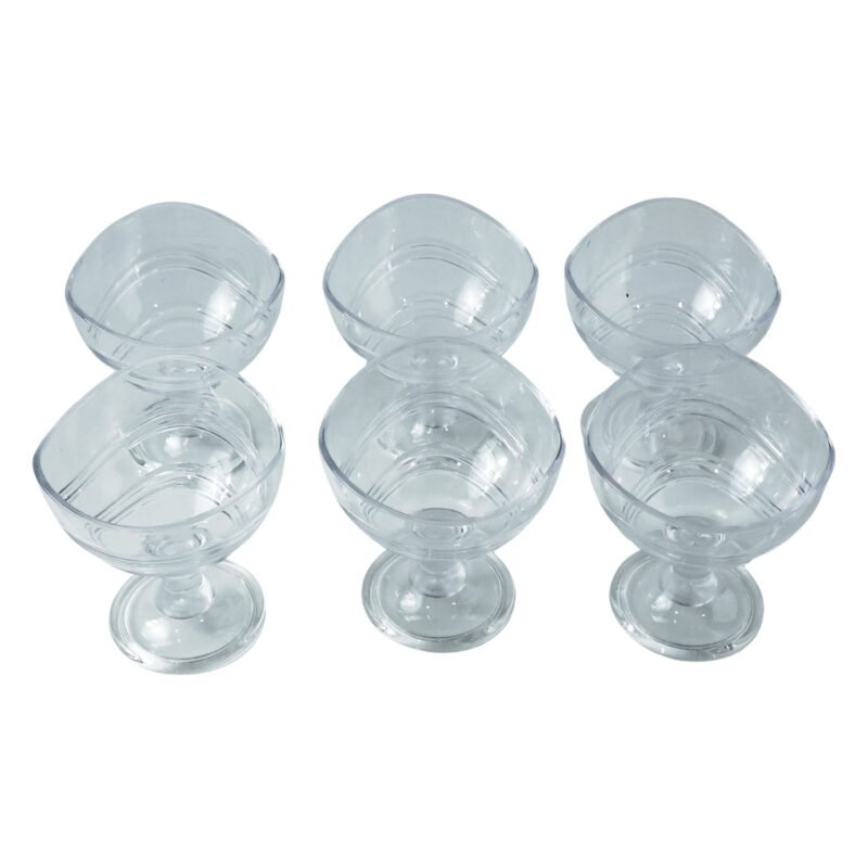 Unbreakable Creamy Dessert Bowls � Elegant, Durable & Crystal Clear