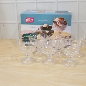 Unbreakable Creamy Dessert Bowls � Elegant, Durable & Crystal Clear