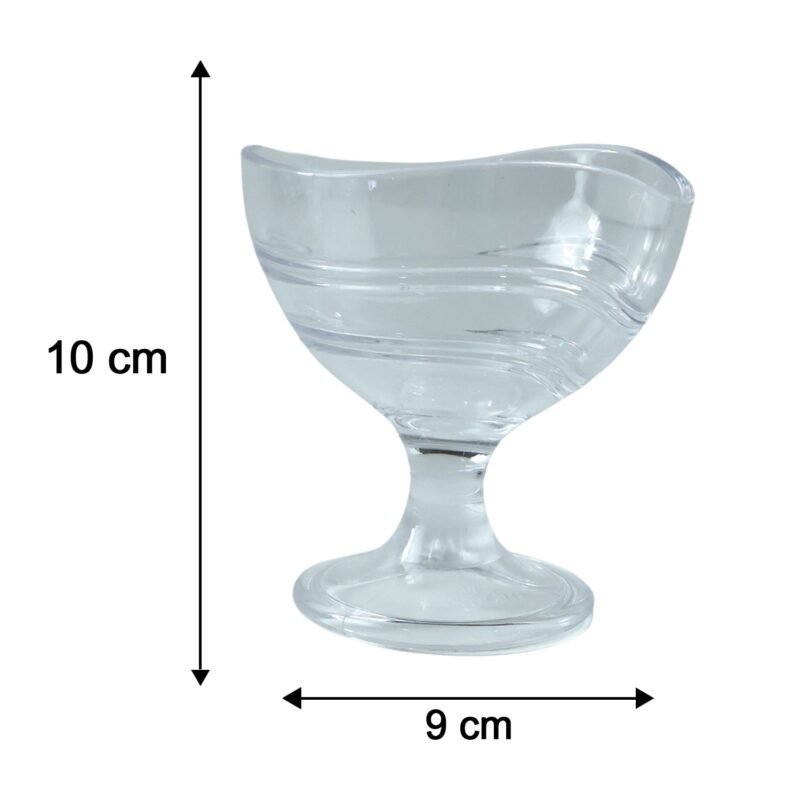 Unbreakable Creamy Dessert Bowls � Elegant, Durable & Crystal Clear