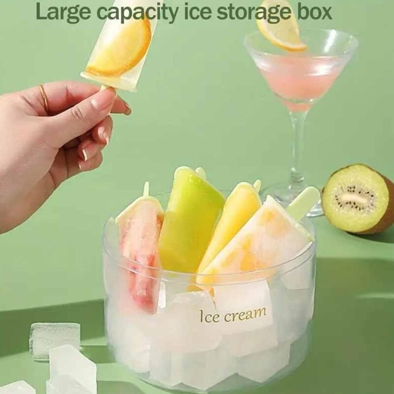 IceCreamMolds-02.jpg Plastic Ice Candy Maker – Reusable 8 Mold Set for Summer Treats