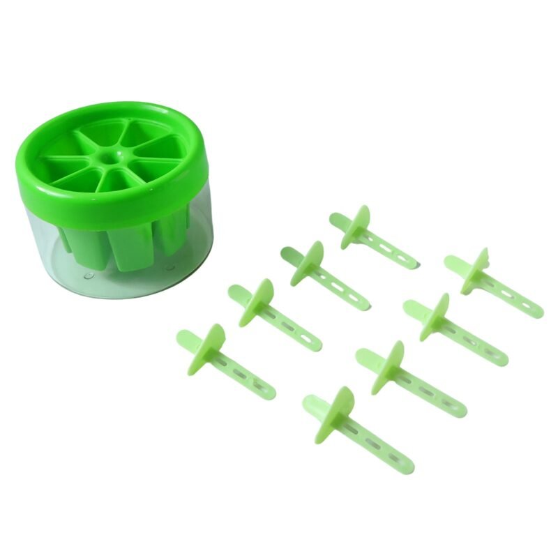 IceCreamMolds-04.jpg Plastic Ice Candy Maker – Reusable 8 Mold Set for Summer Treats
