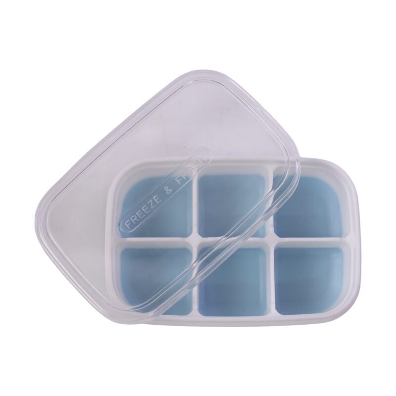 IceCubesMold-04.jpg Mini Plastic 6-Cavity Ice Cube Tray � Space-Saving & Reusable