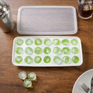 Plastic Ice Cube Tray – Multipurpose with Lid for Easy Freezing