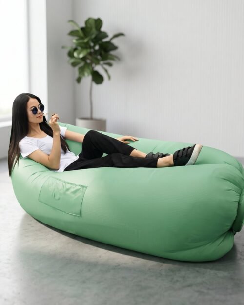 Inflatable Lounger � Portable & Comfortable for Indoor & Outdoors