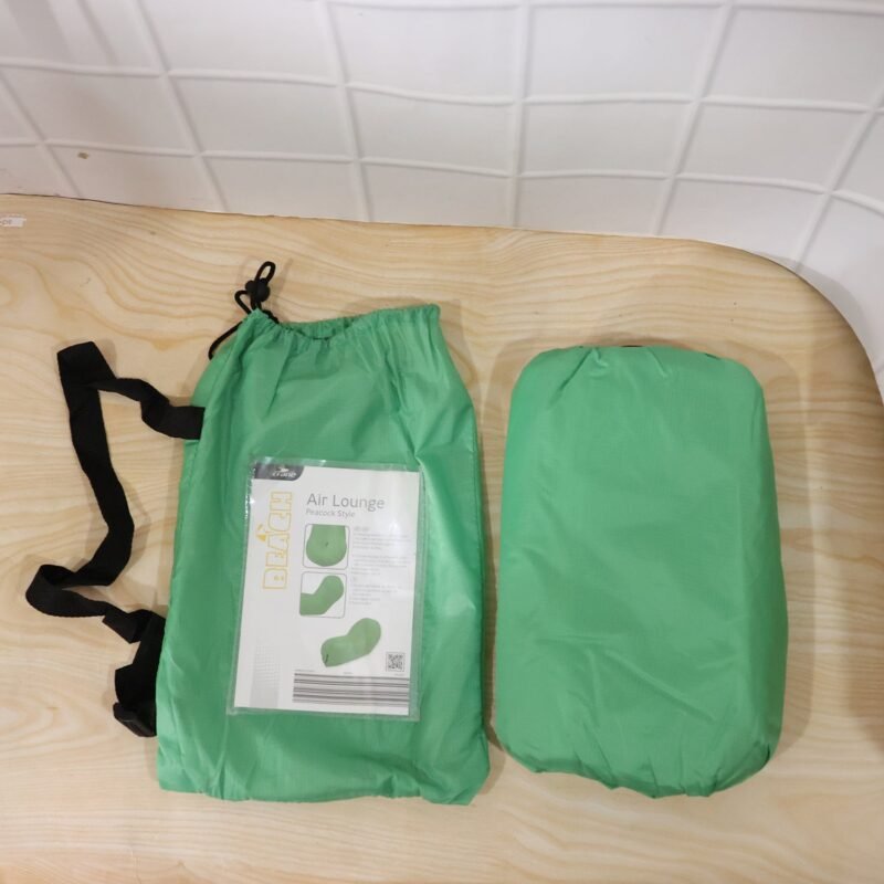 InflatableGreenSofa01-live.jpg Inflatable Lounger � Portable & Comfortable for Indoor & Outdoors