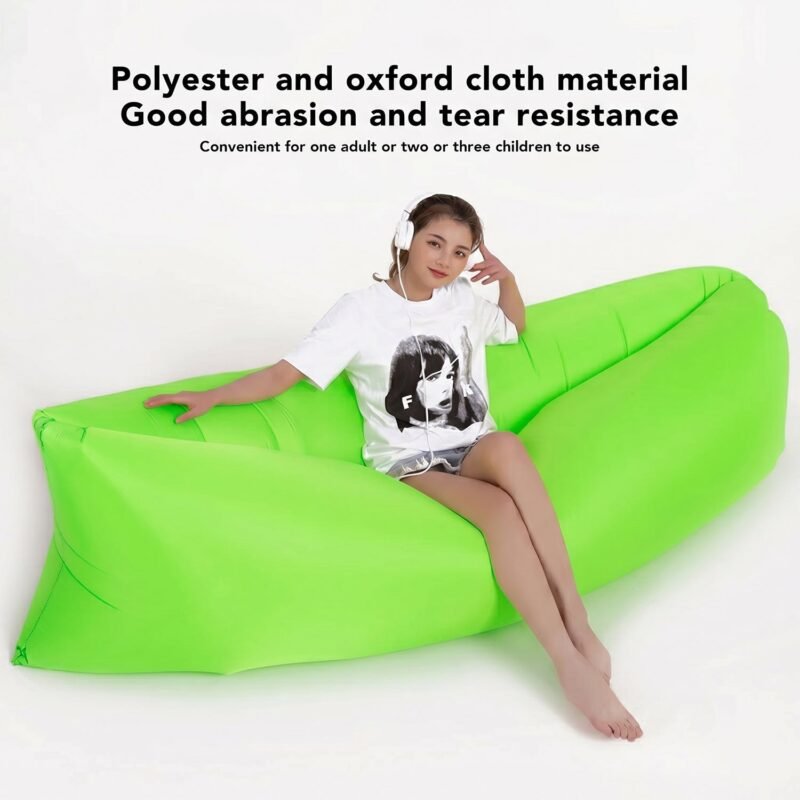 Inflatable Lounger � Portable Outdoor & Travel Recliner