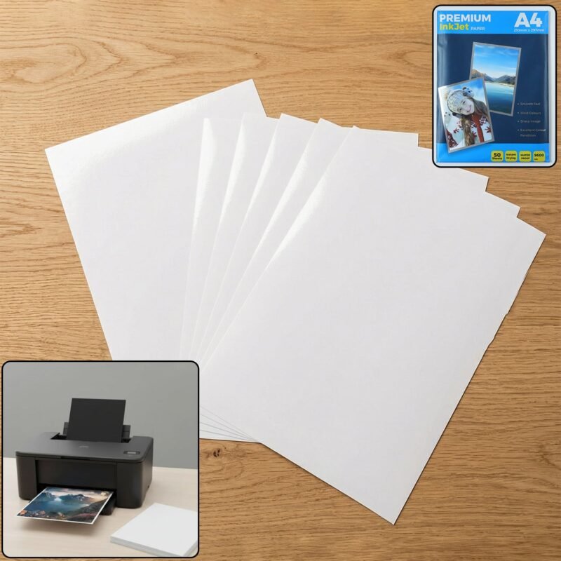 InjectPaper-WOSKU-01.jpg Premium A4 Inkjet Printing Paper – Vibrant & Sharp Prints