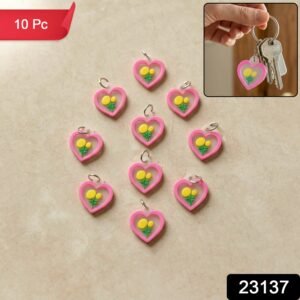 Key-Chain-Accessories-air-Heart-01-WOSKU-02.jpg Cute Heart & Flower Bag Charm Set – Versatile & Stylish