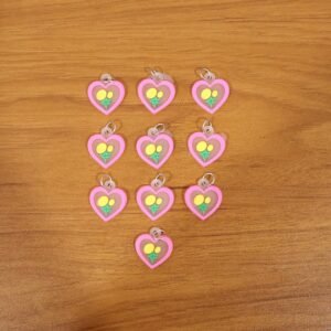 Key-Chain-Accessories-air-Heart-01-live.jpg Cute Heart & Flower Bag Charm Set – Versatile & Stylish