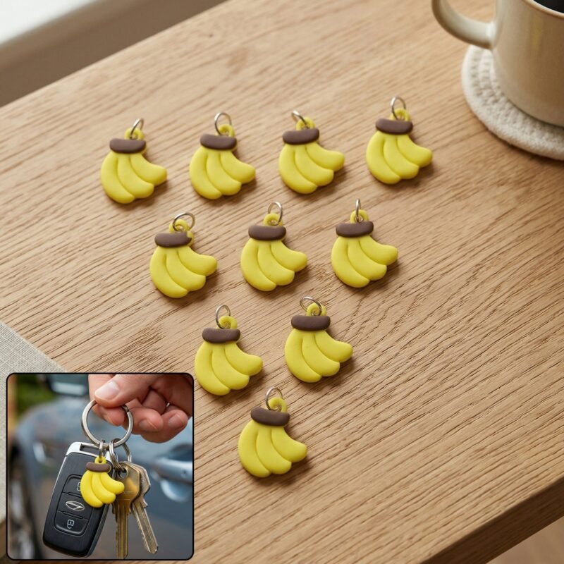 KeyChainAccessoriesairBanana02-WOSKU-01.jpg Banana Shape Keychain – Fun and Trendy Bag Accessory