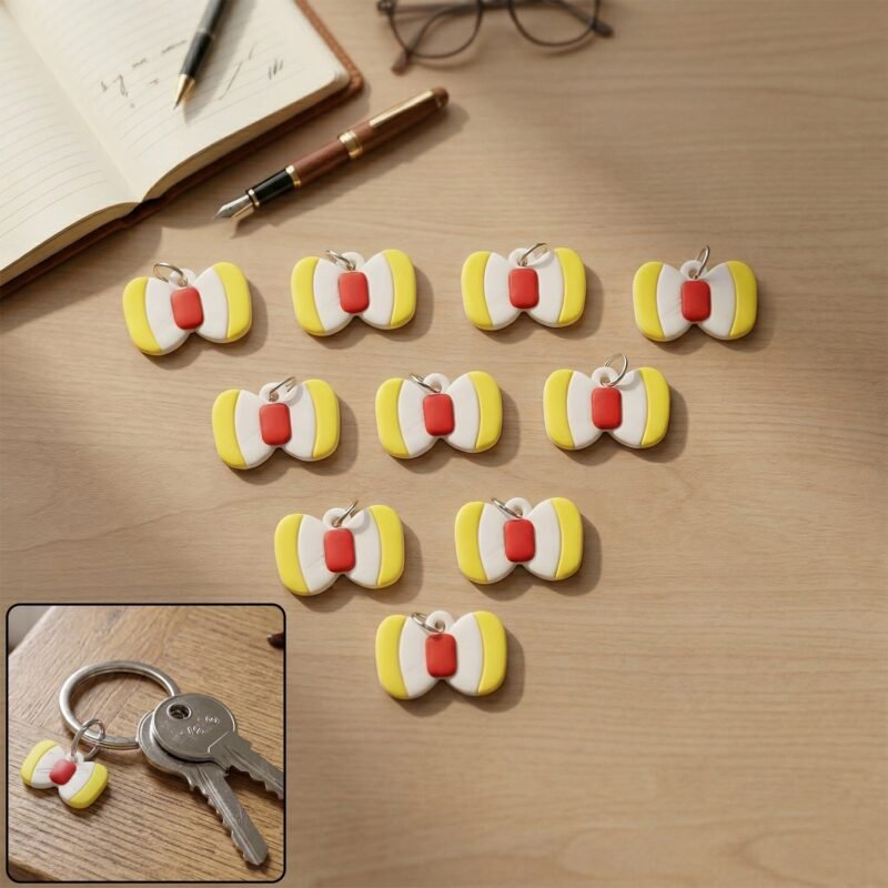 KeyChainAccessoriesairBowtie-WOSKU-01.jpg Keychain Accessories – Stylish Bow Design for Bags & Keys