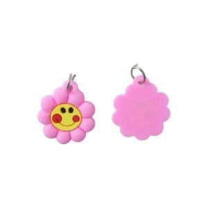 Keychain for Kids | Cute Floral Smileys & Long-lasting Durability