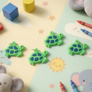 KeyChainAccessoriesturtle-02.jpg Turtle Keychain Set – Fun & Vibrant Animal Accessories