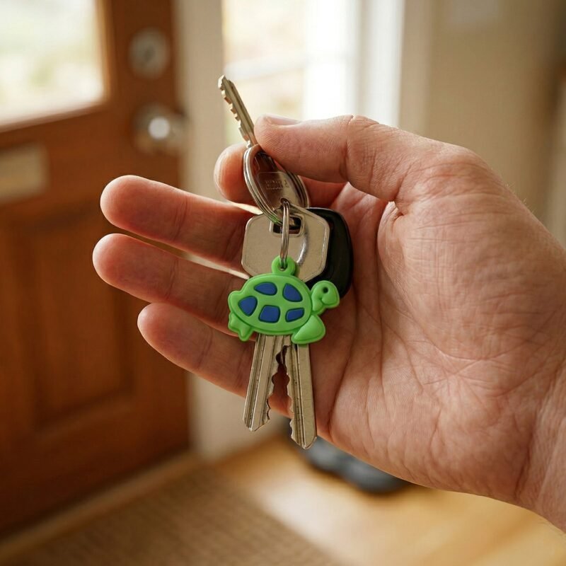 KeyChainAccessoriesturtle-05.jpg Turtle Keychain Set – Fun & Vibrant Animal Accessories
