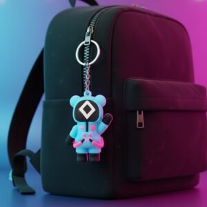 Cute Silicone Keychain � Vibrant, Durable & Fun Accessory