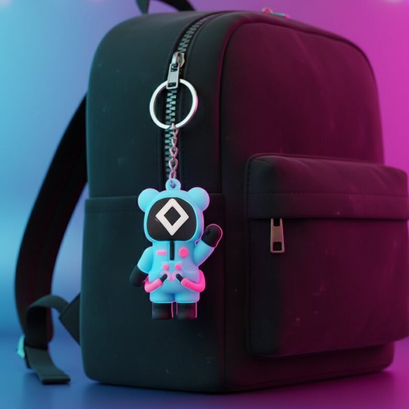 Cute Silicone Keychain � Vibrant, Durable & Fun Accessory